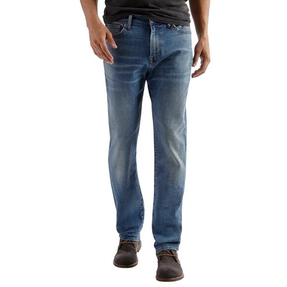 LUCKY BRAND Men's 410 Athletic-Fit Straight Leg Jeans In Fenwick Blue
